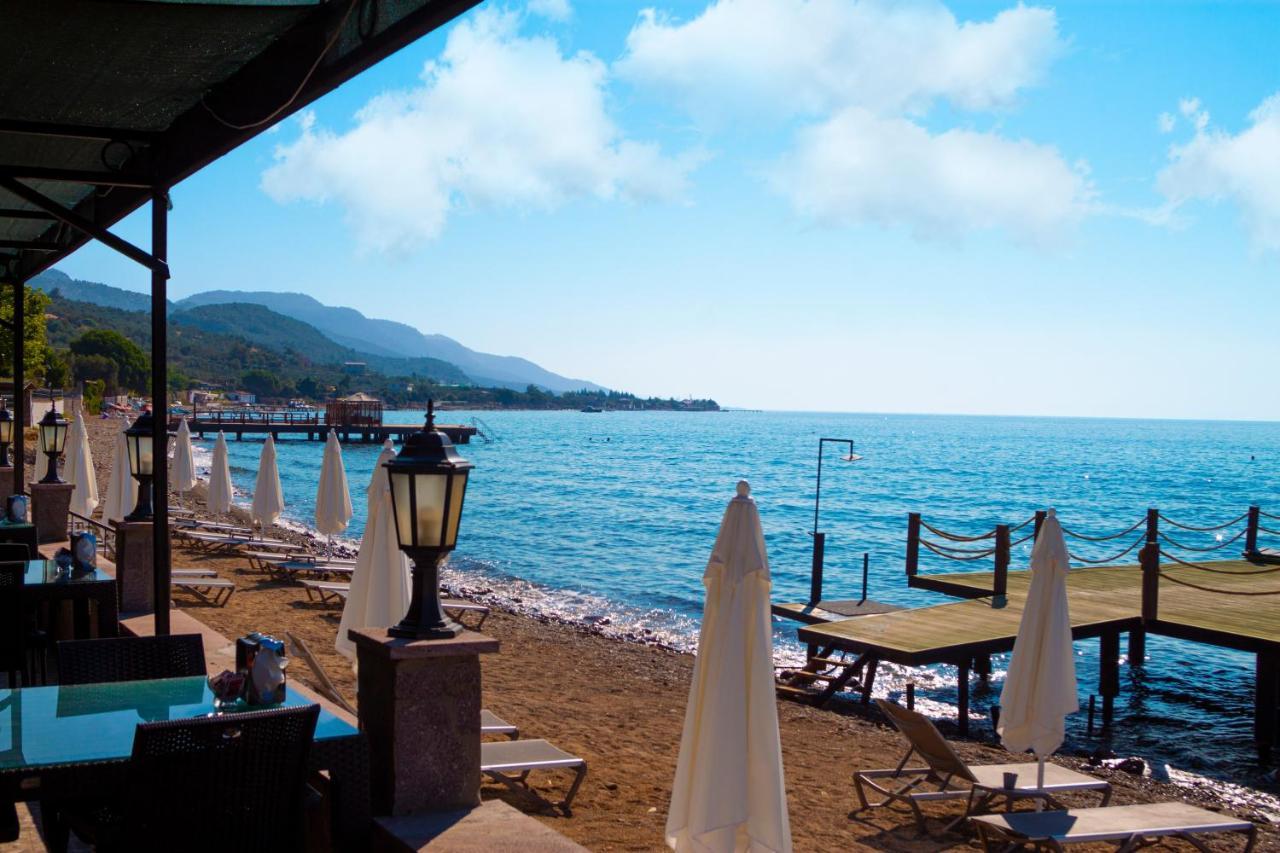 Kayalar Blue Beach Hotel Sazlı Esterno foto
