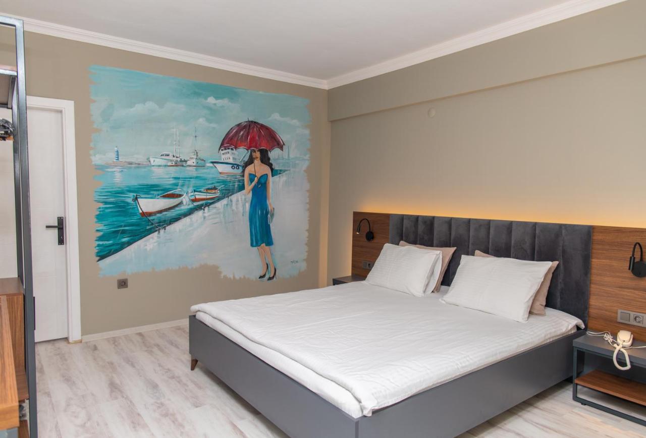 Kayalar Blue Beach Hotel Sazlı Esterno foto