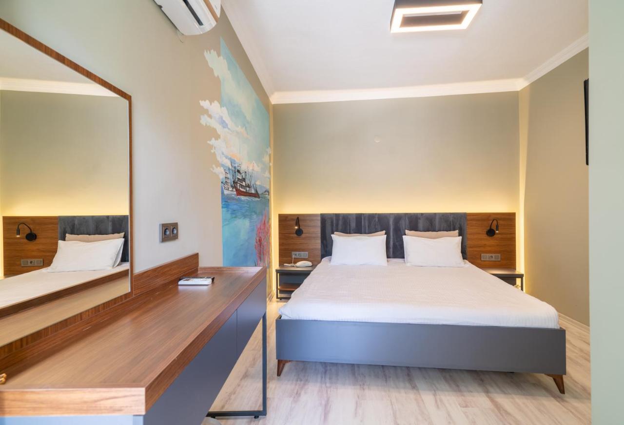 Kayalar Blue Beach Hotel Sazlı Esterno foto