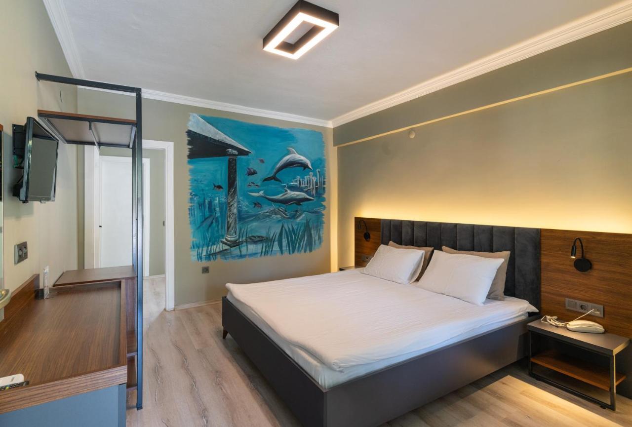 Kayalar Blue Beach Hotel Sazlı Esterno foto