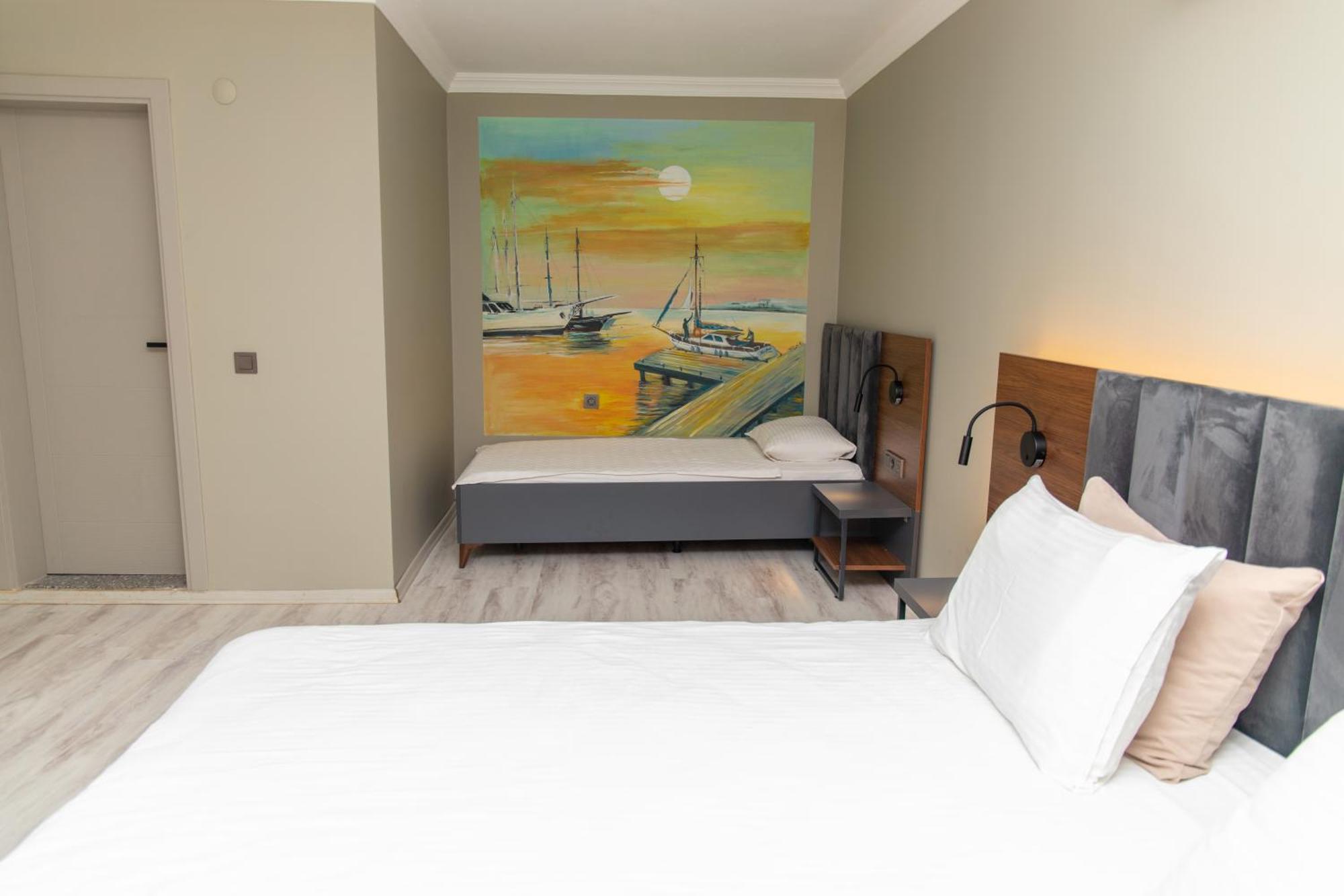 Kayalar Blue Beach Hotel Sazlı Esterno foto