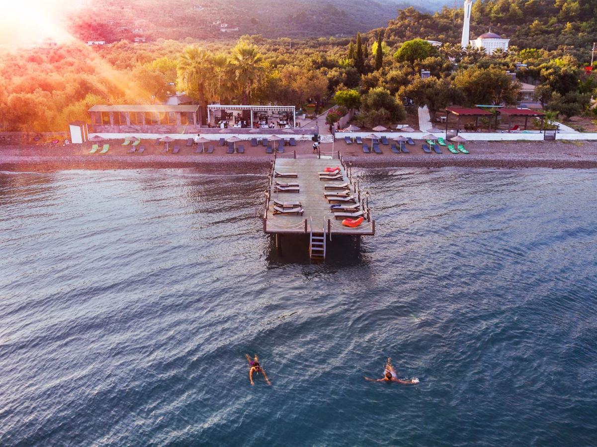 Kayalar Blue Beach Hotel Sazlı Esterno foto
